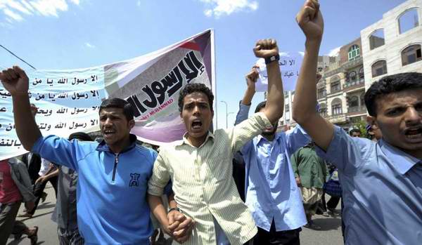 Siguen las protestas en el mundo árabe contra Estados Unidos Siguen las protestas en el mundo árabe contra Estados Unidos